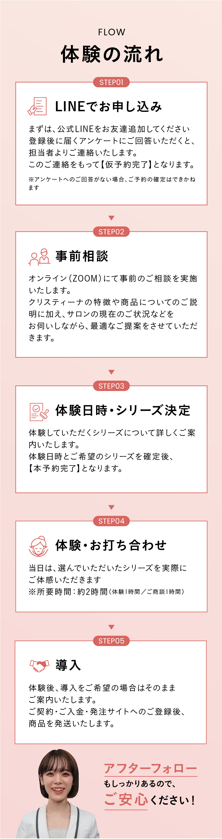 事前予約特典！こちらのサイトからの予約限定！クリスティーナトリートメント無料体験！早期予約特典！