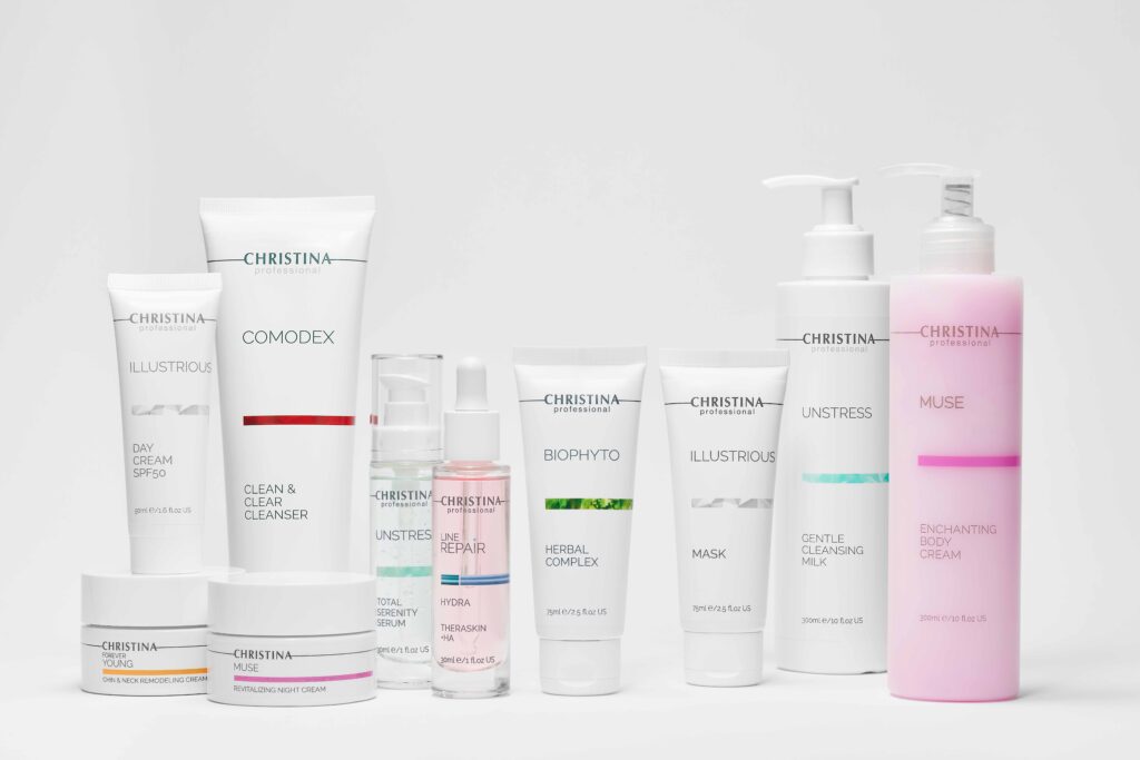 クリスティーナ製品の組み合わせ